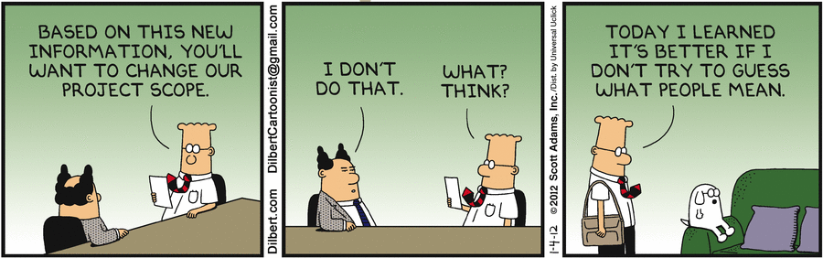 Dilbert Cartoon